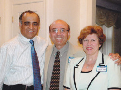 dr kazmir with dr haddad and his wife