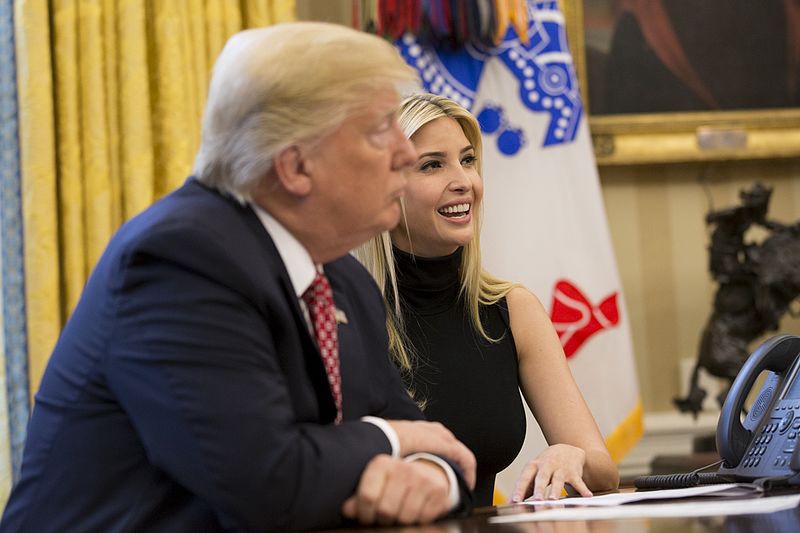 donald and ivanka