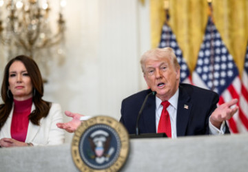 Hurricane Trump Hits Davos