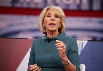 Like It or Not, Betsy DeVos Has Princeton on the Ropes