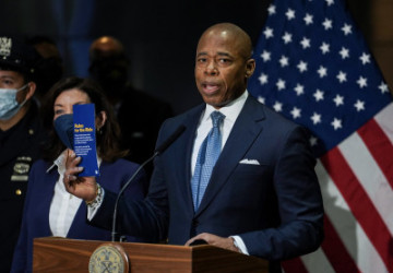 NYC Mayor Eric Adams Drops Reelection Bid, Warns Against "Radicals"