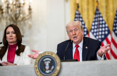 Hurricane Trump Hits Davos