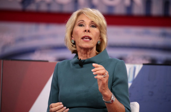 Like It or Not, Betsy DeVos Has Princeton on the Ropes