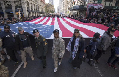 NYC Veteran’s Day Parade Overshadowed By Pro-Palestine Protests