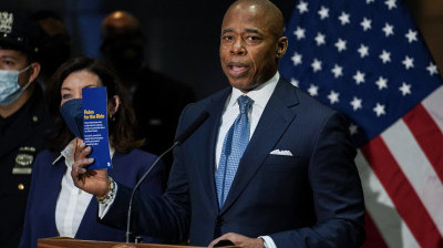 NYC Mayor Eric Adams Drops Reelection Bid, Warns Against "Radicals"